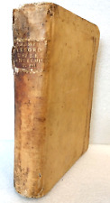 THE TREASURE OF ANTIQUITIES DON AGOSTINO CALMET THIRD VOLUME edition 1746
