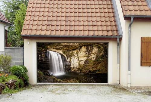 Cliff waterfall n140 - 3d,