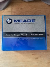 Meade Deep Sky Imager Pro II AutoStar Suite CAMERA Monochrome CCD Camera unused
