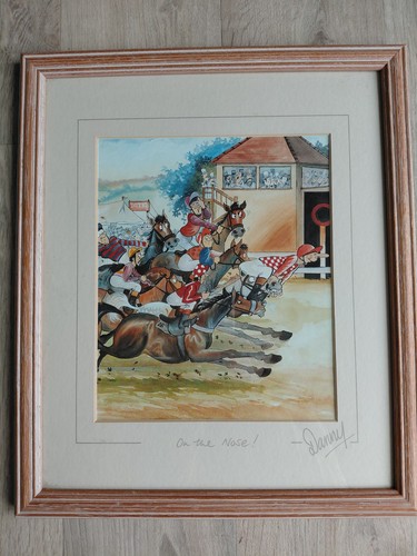 Vintage danny byrne - vintage, framed