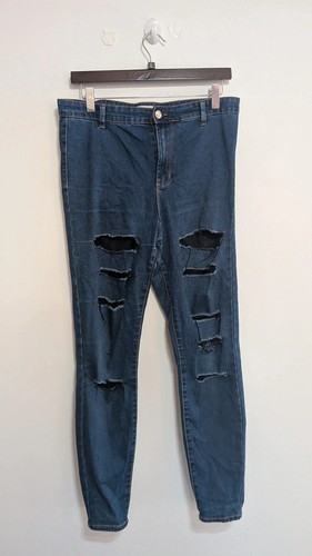 Denim blue distressed - denim, co.