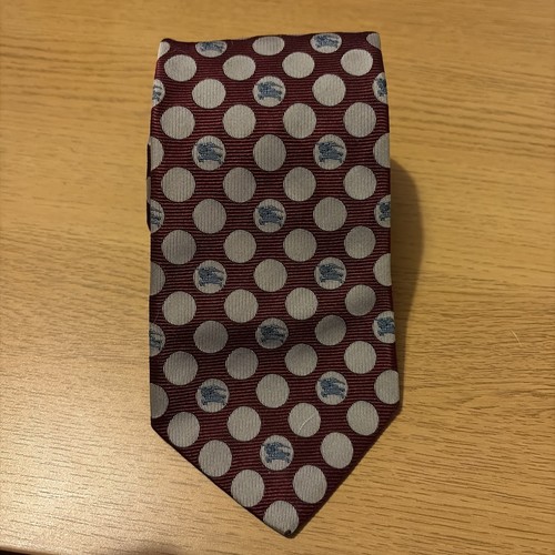 Burberry tie 100 silk - silk, polka