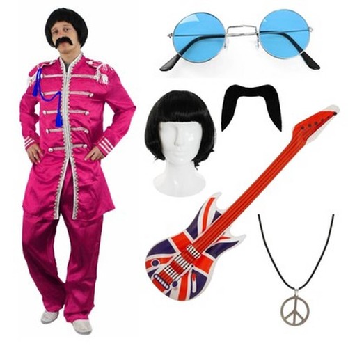 Mens 60s pop sergeant costume - mens,