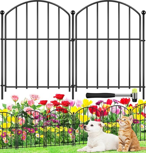 Garden fence arched - garden,