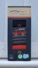 Brand New Mens Fatface 'Take The Trail' Sock Trio Gift Set (FTTTST010)IDEAL GIFT