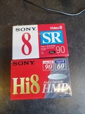Sony Video 8 Tapes New.          (I)