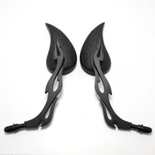 Black Drops Motorcycle Mirrors