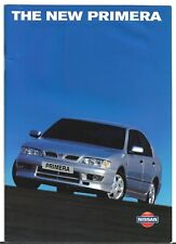 Nissan Primera 1997-98 UK Market Sales Brochure SE GT SRi SLX Si GX Equation