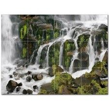 Top waterfalls ceramic tile - top,