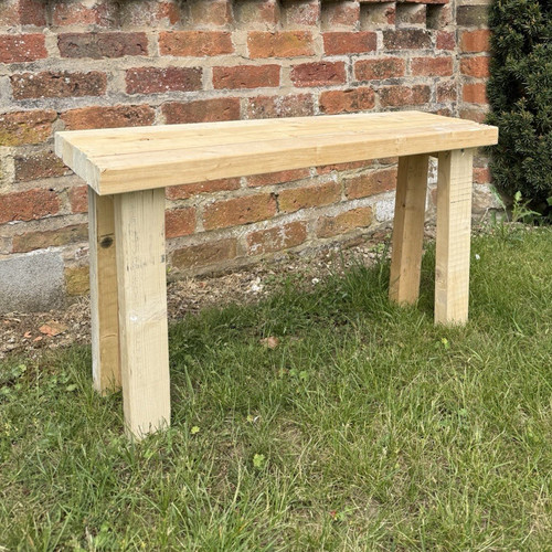 Handmade rustic bench - handmade,