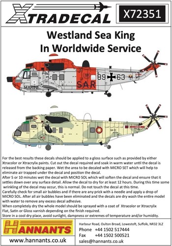 Xtradecal westland sea - westland,