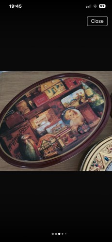 Mcvities biscuit tin - tin, vintage