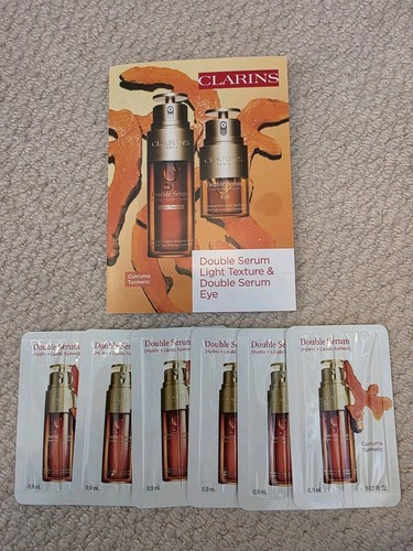 Clarins double serum samples - double,