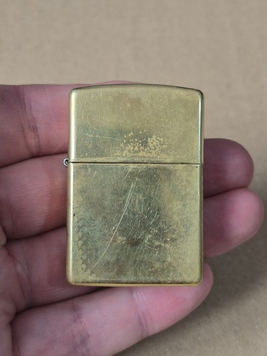Zippo sold brass lighter - zippo,