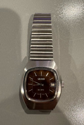 Vintage mens lanco quartz - vintage,