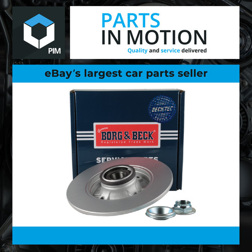 Brake discs pair solid fits - discs,