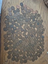 Bulk Of Old British Half Penny