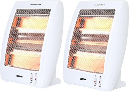 Geepas quartz halogen heater - quartz,
