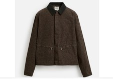 ZARA Men's Leopard Print Jacket UK XL RRP £69.95