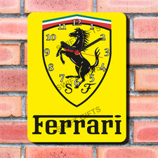 Ferrari Design Wall Clock New