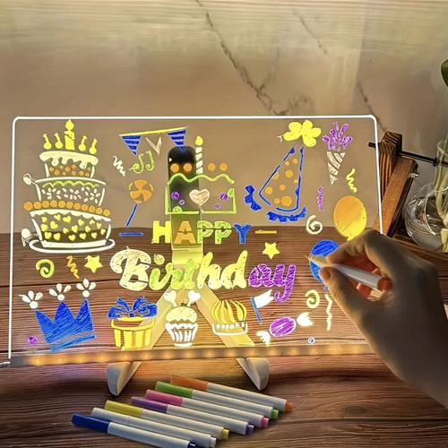Led message board - night, light
