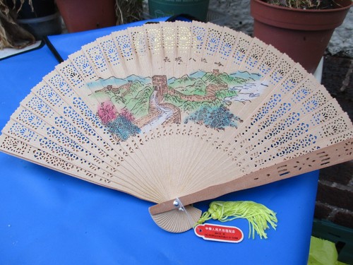 Vintage chinese painted - chinese, balsa
