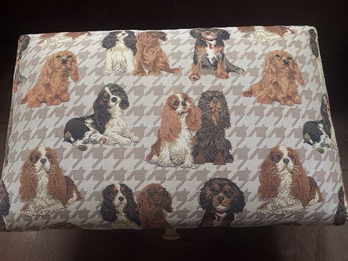 Padded footstool - padded,