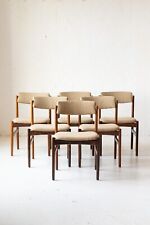 Six Danish Rosewood dining