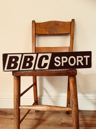Bbc sport sign - bbc, plaque