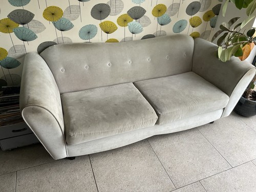Three seater leather - three, used