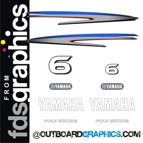 Yamaha 6hp stroke outboard - 4,
