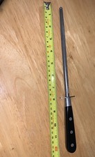 Vintage Sabatier 8" (20cm) Knife Sharpening Honing Steel Made In France.