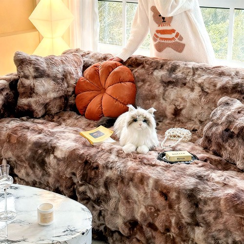 Soft faux rabbit - soft,