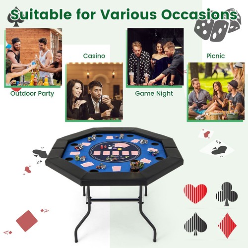 Gainoom 130cm foldable poker - gainoom,