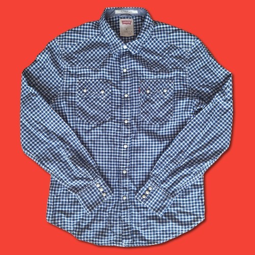 Levi slim fit blue western - slim,