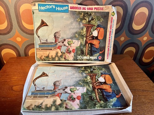 Hector house wooden - house, jigsaw