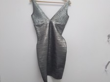 Dress Karen Millen Silver Grey