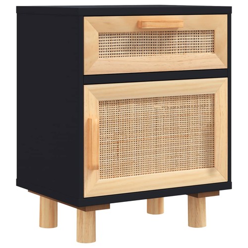 Solid wood pine bedside - 1/2x,