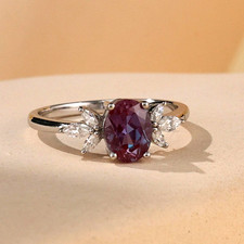 2Ct Oval Cut Alexandrite
