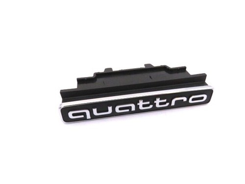 Genuine new audi black quattro - black,