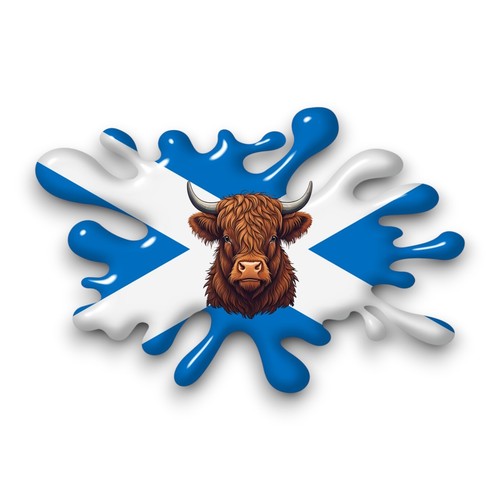 Highland cow with - highland,