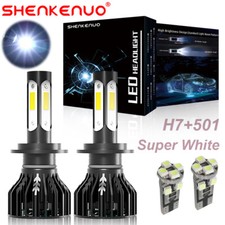 H7 Xenon White Led Headlight