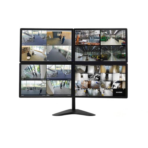 Cctv monitoring quad monitor - cctv,