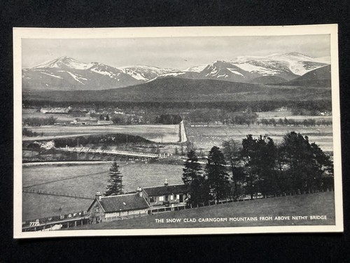 Cairngorm mountains from nethy - cairngorm,