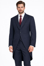 Navy blue tailcoat - tailcoat, magee