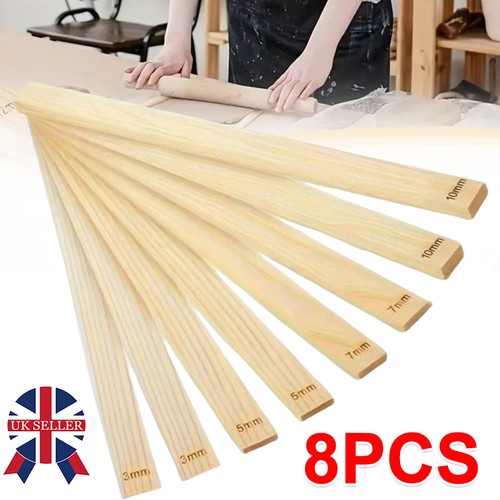 8pcs wooden rolling - wooden, pin