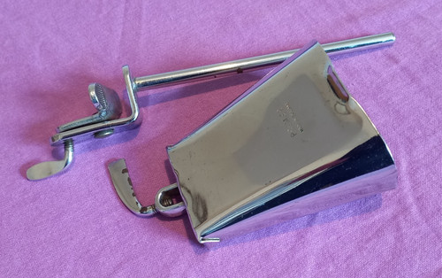 Vintage premier chrome cowbell - premier,