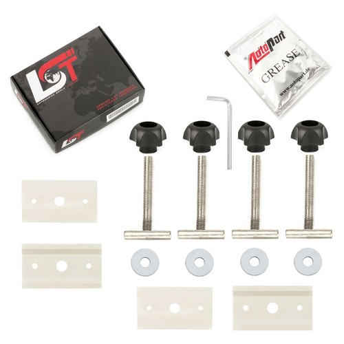 Set mounting rails - , screws