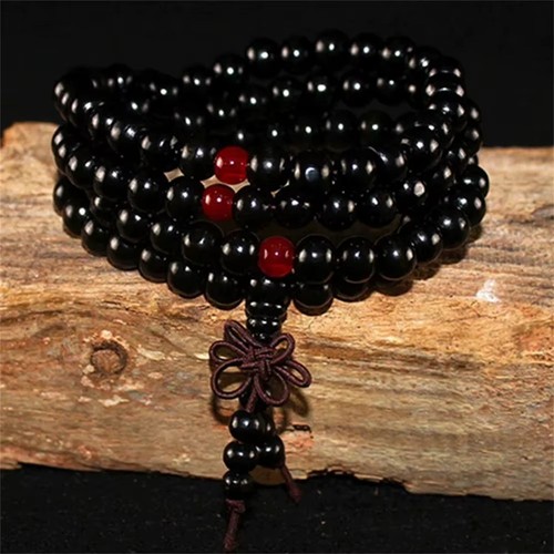 Tibetan 108 mala prayer beads - prayer,
