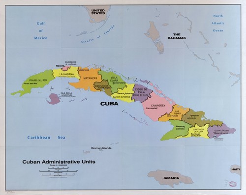 1986 map of cuba - 24",